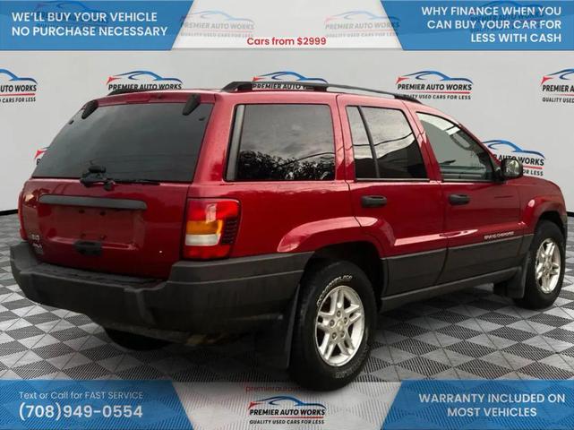 Used cars for sale 2004 Jeep Grand Cherokee Laredo, price is 2999, vin 1J4GW48S64C200227 in Alsip, IL, dealer name is Premier Auto Works Inc Best Dream car image