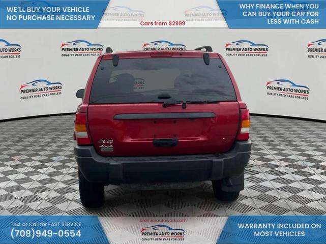 Used cars for sale 2004 Jeep Grand Cherokee Laredo, price is 2999, vin 1J4GW48S64C200227 in Alsip, IL, dealer name is Premier Auto Works Inc Best Dream car image