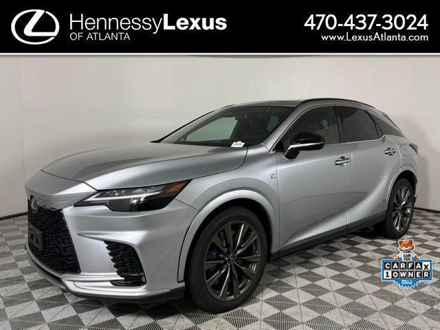Used cars for sale 2023 Lexus RX 350 F SPORT Handling, price is 55990, vin 2T2BAMCA2PC032218 in Atlanta, GA, dealer name is Hennessy Lexus of Atlanta Best Dream car image