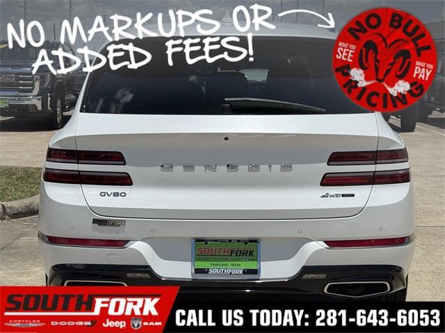 Used cars for sale 2022 Genesis GV80 3.5T Prestige Signature, price is 46999, vin KMUHCESC9NU082449 in Manvel, TX, dealer name is Southfork Chrysler Dodge Jeep Ram Best Dream car image